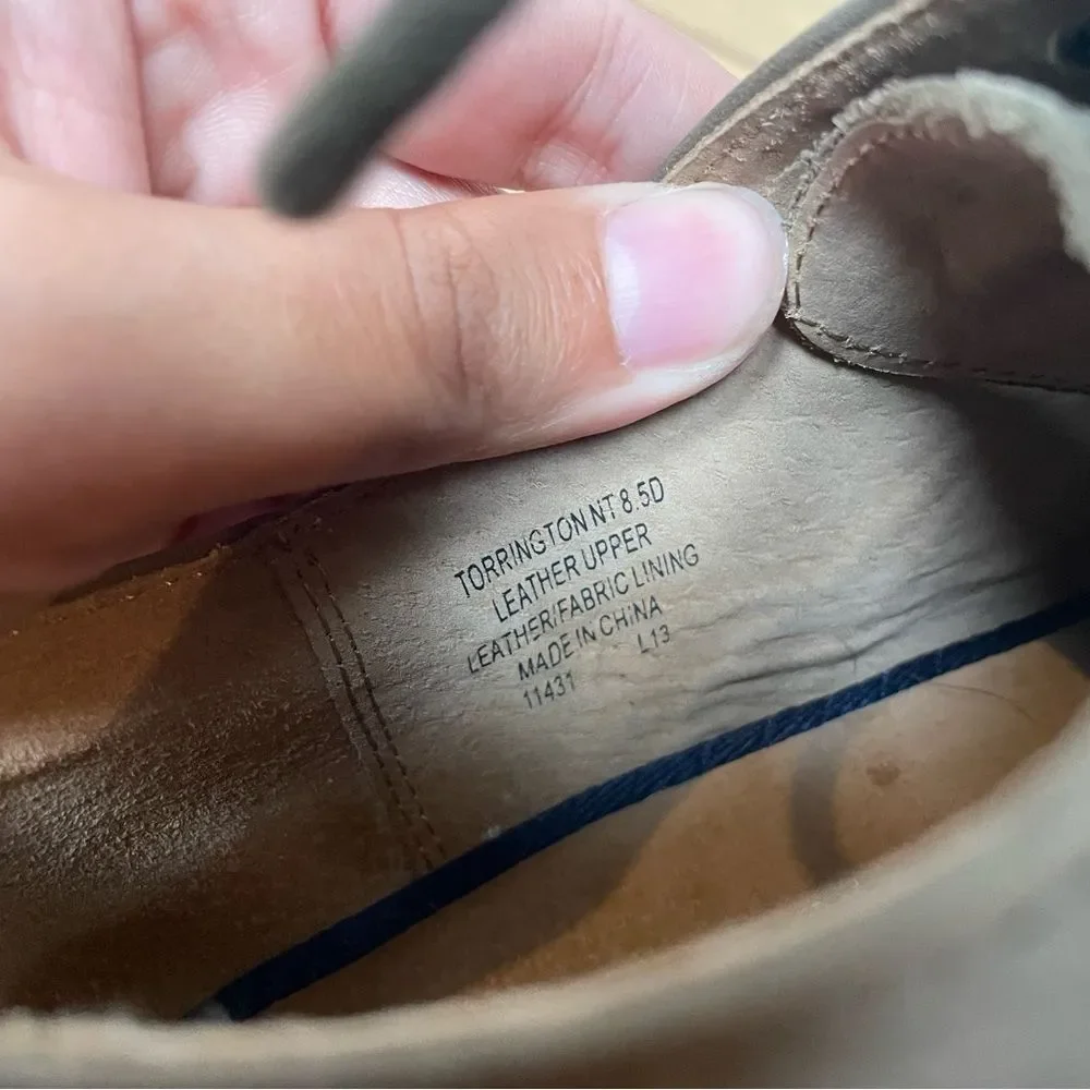POLO Ralph Lauren Men’s Torrington Classic Suede Casual Derbys Shoes 8.5